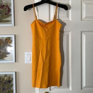 Mustard yellow Dress